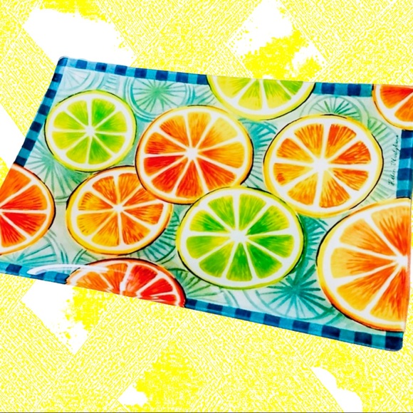 Prima Donna Citrus Rectangular Dish - Picture 2 of 5